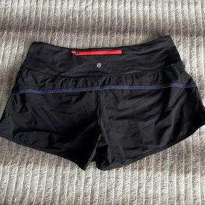 Lulu lemon running shorts